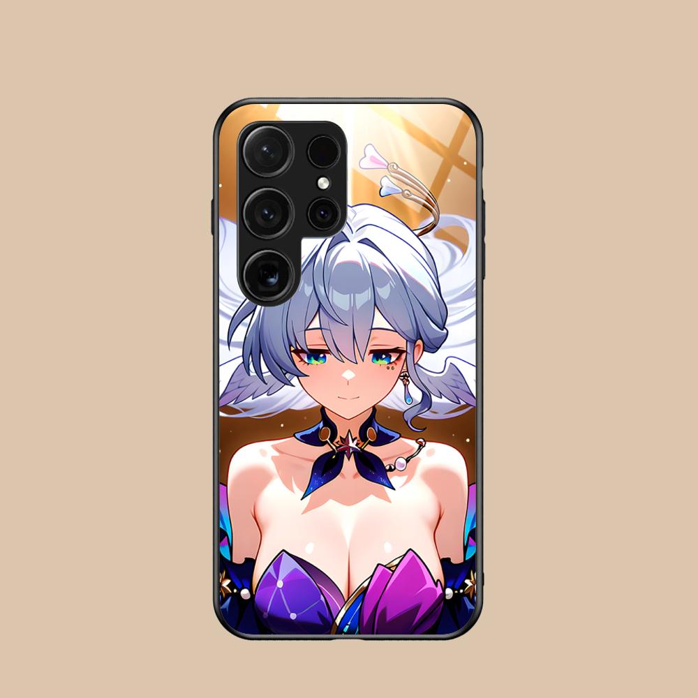 HSR Robin Glass Mobile Phone Case for Samsung Galaxy S26 S25 S24 S23 S22 S21 S20 Note20 Plus FE Ultra Colorful Cover Galaxy S21+ 5G
HSR Robin Glass Mobile Phone Case for Samsung Galaxy S26 S25 S24 S23 S22 S21 S20 Note20 Plus FE Ultra Colorful Cover Galaxy S21+ 5G
