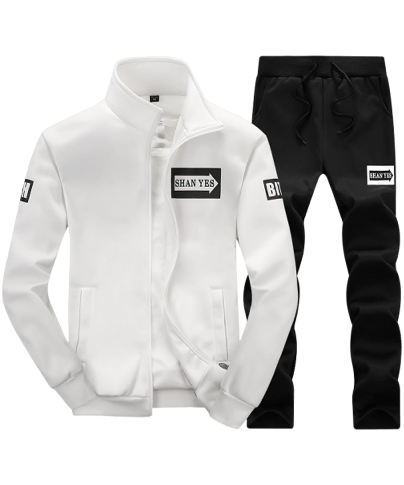 Blanc Blanc Спортивный костюм Длинный тренировочный верх и низ Корейский Ходьба Восстановление Спорт Мужской комплект из 2 предметов, Рукав, Домашняя одежда, Спортивная одежда, Осень/Зима белый
Blanc Blanc Спортивный костюм Длинный тренировочный верх и низ Корейский Ходьба Восстановление Спорт Мужской комплект из 2 предметов, Рукав, Домашняя одежда, Спортивная одежда, Осень/Зима белый