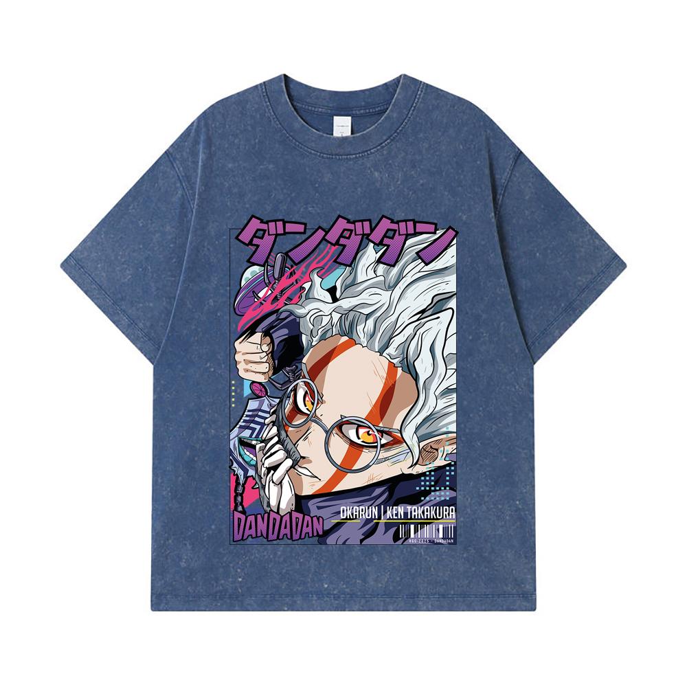 275 GSM Washed T-shirts 100% Cotton Dandadan V18 Okarun Print Unisex Heavy Cotton T Shirt 2XL королівський синій колір
275 GSM Washed T-shirts 100% Cotton Dandadan V18 Okarun Print Unisex Heavy Cotton T Shirt 2XL королівський синій колір
