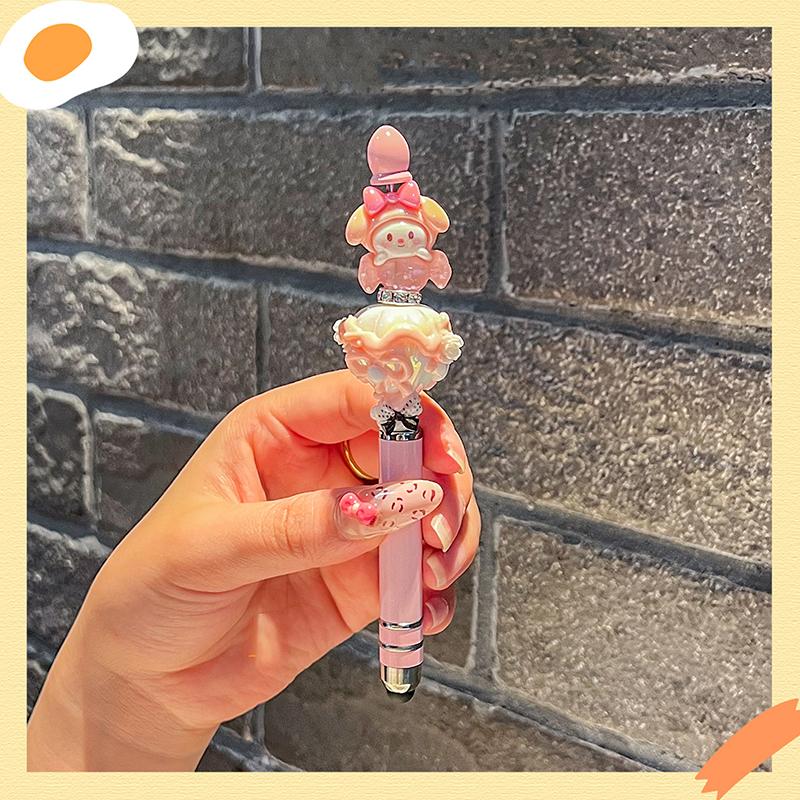 Sanrio Hello Kitty расписная ручка для сенсорного экрана Cinnamoroll Kuromi гелевая ручка мобильный планшет аксессуар канцелярские принадлежности для студентов
Sanrio Hello Kitty расписная ручка для сенсорного экрана Cinnamoroll Kuromi гелевая ручка мобильный планшет аксессуар канцелярские принадлежности для студентов