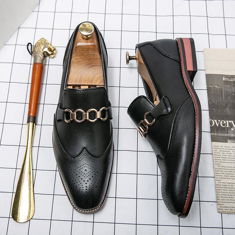 Внешняя торговля 2024 года, новые деловые повседневные мужские туфли, официальная офисная обувь, свадебные туфли для шафера, кожаные туфли большого размера 37
Внешняя торговля 2024 года, новые деловые повседневные мужские туфли, официальная офисная обувь, свадебные туфли для шафера, кожаные туфли большого размера 37