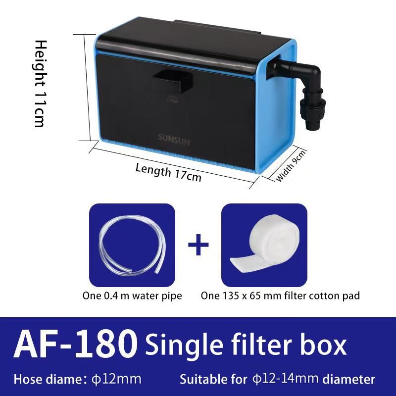 Fish Tank Filter Box Free Water Filter Small Drip Wall-Mounted Filter Pump Drawer Filter Aquarium Accessories 220v-240v
Fish Tank Filter Box Free Water Filter Small Drip Wall-Mounted Filter Pump Drawer Filter Aquarium Accessories 220v-240v