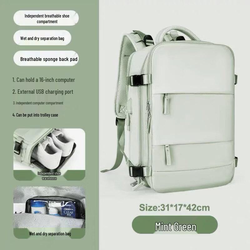 Lishen Large Capacity Travel Backpack for Women
Lishen Large Capacity Travel Backpack for Women