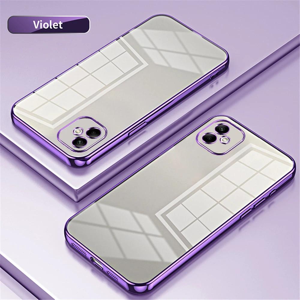 FLYKYLIN Luxury Plating Transparent Case For Samsung Galaxy A54 A34 A24 A14 4G 5G A04S A05S A15 A35 A25 A55 Soft Silicone Cover For Samsung F14
FLYKYLIN Luxury Plating Transparent Case For Samsung Galaxy A54 A34 A24 A14 4G 5G A04S A05S A15 A35 A25 A55 Soft Silicone Cover For Samsung F14