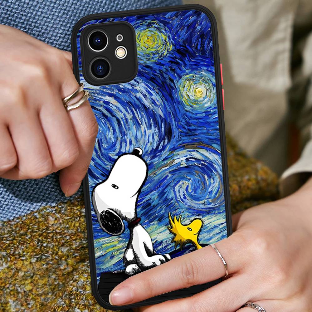 Classic Comic S-Snoopy For IPhone 16 15 14 13 12 11 Pro Max X XS MAX Plus Translucent Black Phone Cover iphone 14
Classic Comic S-Snoopy For IPhone 16 15 14 13 12 11 Pro Max X XS MAX Plus Translucent Black Phone Cover iphone 14