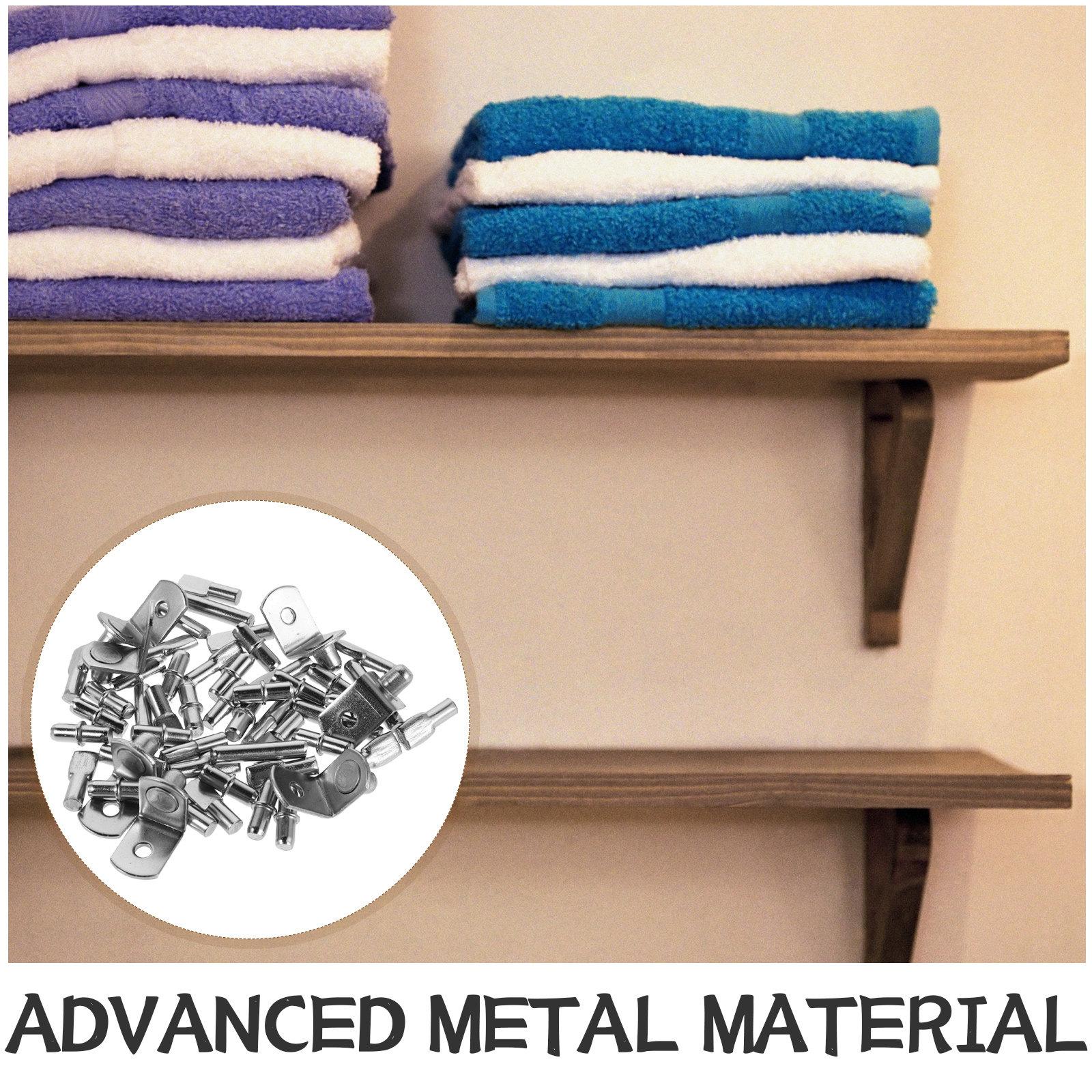 1Set Iron Shelf Support Pegs Heavy Duty Non-Slip Glass Shelf Bracket Pins for Cabinets Cupboards Wardrobes Bookshelves Kitchen other
1Set Iron Shelf Support Pegs Heavy Duty Non-Slip Glass Shelf Bracket Pins for Cabinets Cupboards Wardrobes Bookshelves Kitchen other