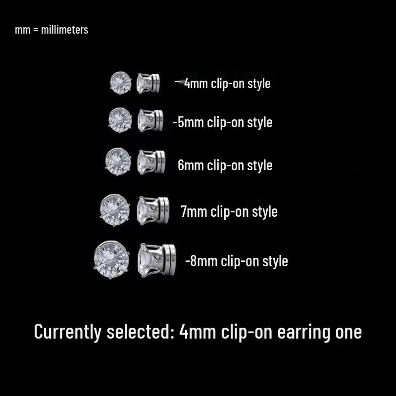 Магнитная серьга-кафф из циркона без прокола для женщин - Универсальный стиль TikTok
Магнитная серьга-кафф из циркона без прокола для женщин - Универсальный стиль TikTok