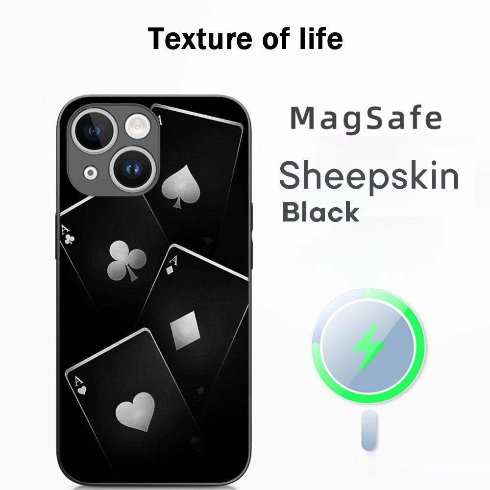 Poker Fashion art painting design Phone Case For iPhone 17 16 15 14 13 12 Plus Pro Max High-end Luxury Magsafe Sheepskin iPhone Air
Poker Fashion art painting design Phone Case For iPhone 17 16 15 14 13 12 Plus Pro Max High-end Luxury Magsafe Sheepskin iPhone Air