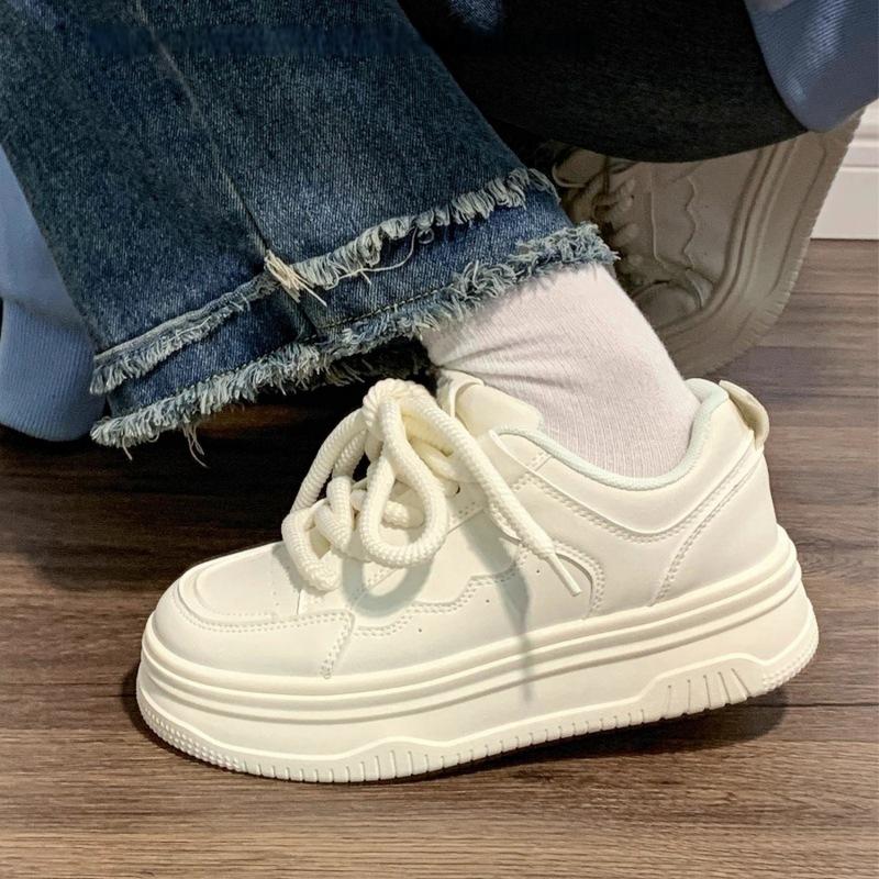 Milk fufu platform white shoes women s spring versatile shoes niche original women s shoes casual height increase sports board shoes women 40
Milk fufu platform white shoes women s spring versatile shoes niche original women s shoes casual height increase sports board shoes women 40