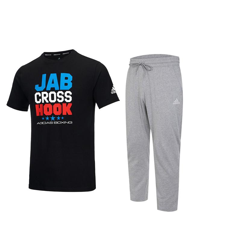 Adidas Breathable Loose Fit Short Sleeve Running Top And Knit Long Pants Casual Sports Set Men Sports Set ADICLTSCJH-BW+IC9411 M
Adidas Breathable Loose Fit Short Sleeve Running Top And Knit Long Pants Casual Sports Set Men Sports Set ADICLTSCJH-BW+IC9411 M