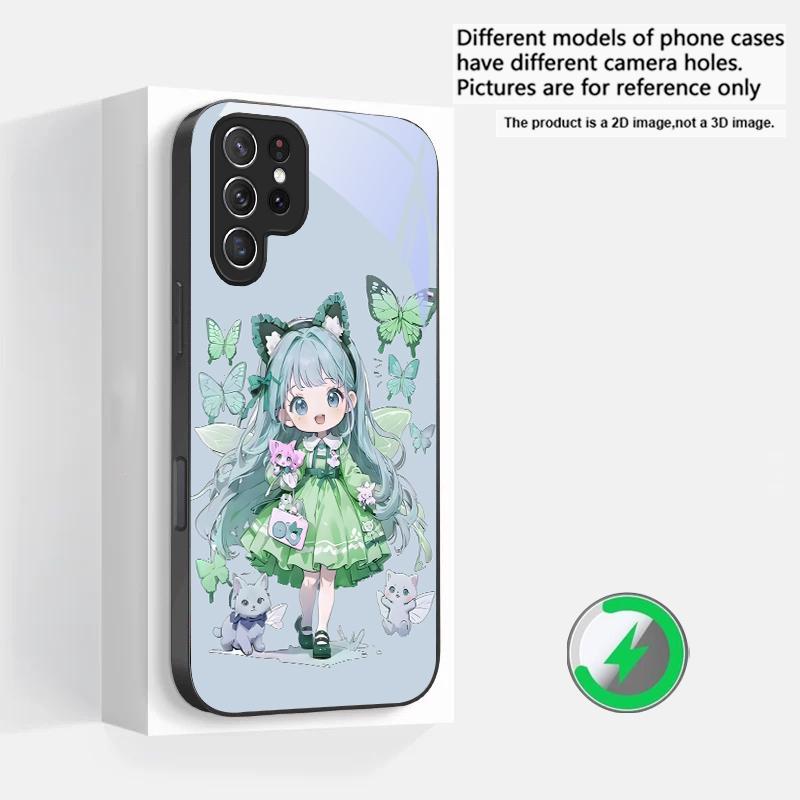 Q-version Blue Butterfly Suitable For Samsung Galaxy S25 Ultra S20 FE S21 S22+ S23 Plus S24 S26 Edge magnetism Glass Phone Casee Galaxy S23 Ultra
Q-version Blue Butterfly Suitable For Samsung Galaxy S25 Ultra S20 FE S21 S22+ S23 Plus S24 S26 Edge magnetism Glass Phone Casee Galaxy S23 Ultra