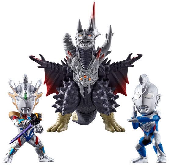 CONVERGE MOTION Ultraman Far Shining Warriors Set Z Ultraman Z Delta Rise набор из 3 фигурок (Ультрамен Оригинал, Коготь, Дестред)
CONVERGE MOTION Ultraman Far Shining Warriors Set Z Ultraman Z Delta Rise набор из 3 фигурок (Ультрамен Оригинал, Коготь, Дестред)