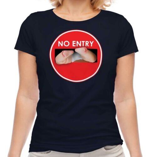 No Entry Baby Women T-Shirt Gift Nappy Diapers 2XL
No Entry Baby Women T-Shirt Gift Nappy Diapers 2XL