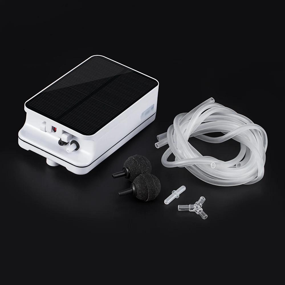 5V Solar Powers Chargings Oxygenator Fish Tanks Aquarium Air Pump Fishing Oxygen Pump Aerator with Air Stones
5V Solar Powers Chargings Oxygenator Fish Tanks Aquarium Air Pump Fishing Oxygen Pump Aerator with Air Stones