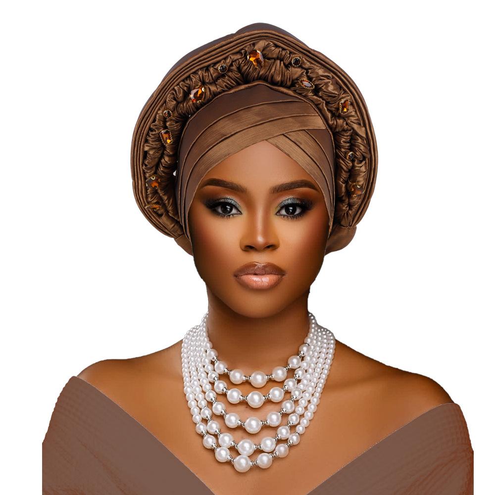 JYL TS DIY New Space Layer Cap Sequin Braid Fashion Party Turban Hat brown_M(56-58cm) індійська жовтого кольору
JYL TS DIY New Space Layer Cap Sequin Braid Fashion Party Turban Hat brown_M(56-58cm) індійська жовтого кольору