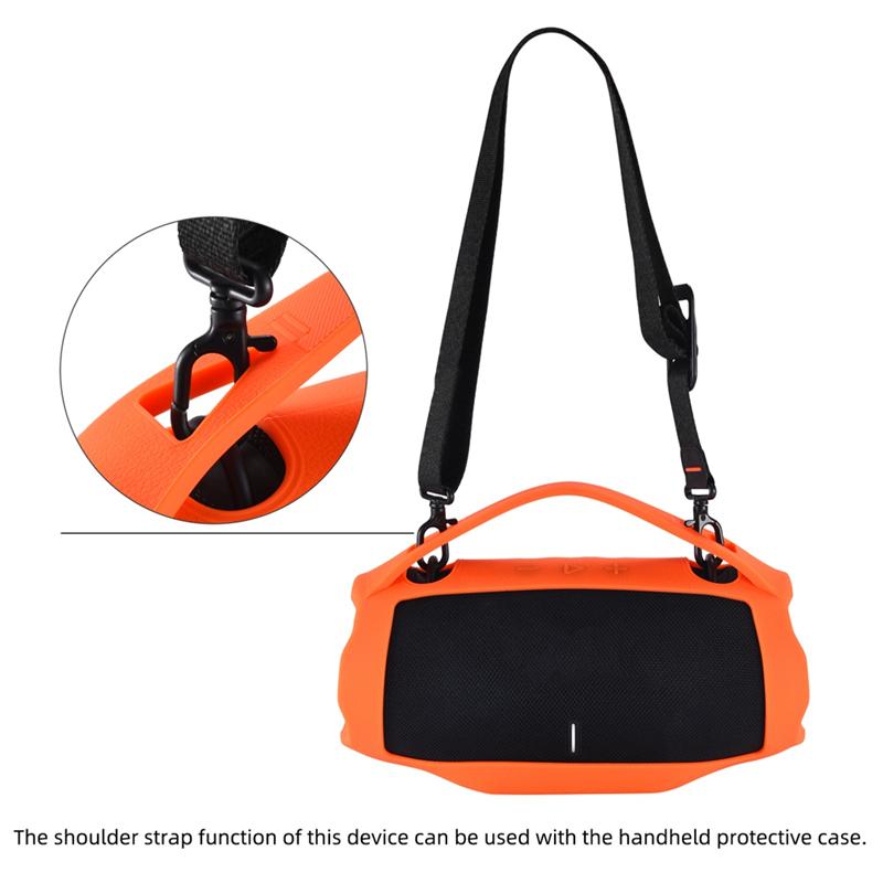 B03B-Silicone Handle Protective Cover Accessories Case For Xtreme 4 Portable Bluetooth Speaker помаранчевий
B03B-Silicone Handle Protective Cover Accessories Case For Xtreme 4 Portable Bluetooth Speaker помаранчевий