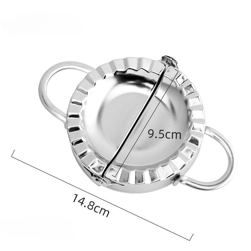 Форма для пельменей из нержавеющей стали Инструмент для обертывания пельменей Резак для теста Форма для приготовления пельменей Кулинарные принадлежности Кухонные инструменты