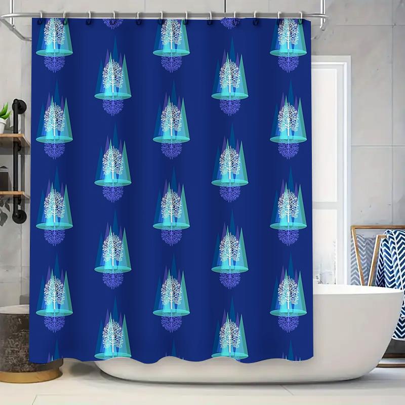 Forest Trees Shower Curtain Nature Landscape Teal Blue Backdrop Washroom Decor Waterproof Fabric W60H190(CM)-1 Pcs
Forest Trees Shower Curtain Nature Landscape Teal Blue Backdrop Washroom Decor Waterproof Fabric W60H190(CM)-1 Pcs