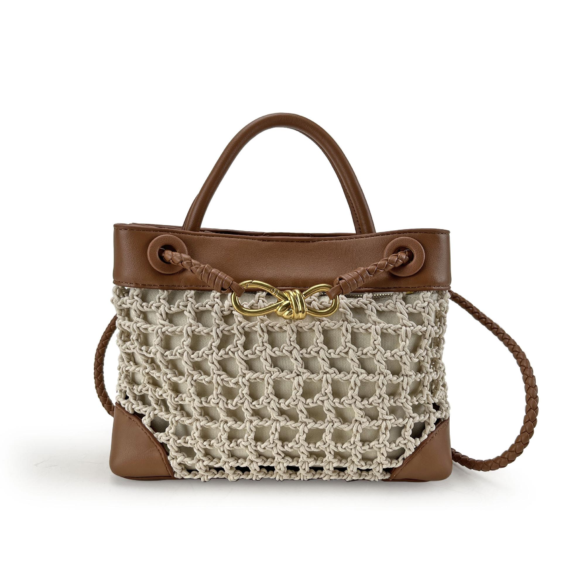 2025 Metal Butterfly Eight Character Buckle Hand Woven Two-layer Cowhide With Cotton Rope Mother Tote Bag Single Shoulder Crossbody 25x20x9cm
2025 Metal Butterfly Eight Character Buckle Hand Woven Two-layer Cowhide With Cotton Rope Mother Tote Bag Single Shoulder Crossbody 25x20x9cm