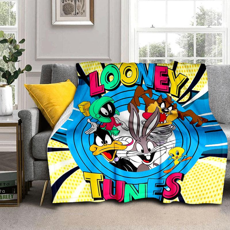 1pc Looney Tunes Characters Cartoon Blanket,Portable Throw for Travel & Camping, All Season Cozy Blanket,Ideal Gift 130cmx150cm
1pc Looney Tunes Characters Cartoon Blanket,Portable Throw for Travel & Camping, All Season Cozy Blanket,Ideal Gift 130cmx150cm