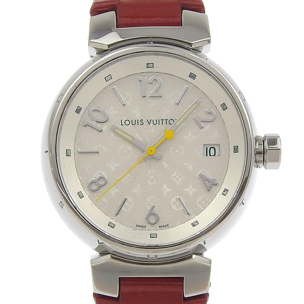 LOUIS VUITTON Tambour Hologram Watches Q1313 Date SilverDial Stainless Steel/Monogram Vernis Quartz Analog display Women Used
LOUIS VUITTON Tambour Hologram Watches Q1313 Date SilverDial Stainless Steel/Monogram Vernis Quartz Analog display Women Used