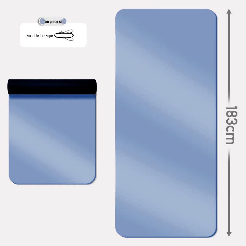 JOJOBA SUHGFDE Non-Slip Yoga & Fitness Mat with Alignment Lines 183x66cm, 4.5mm
JOJOBA SUHGFDE Non-Slip Yoga & Fitness Mat with Alignment Lines 183x66cm, 4.5mm