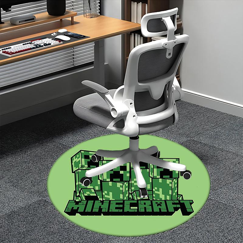 Килимок для стільця Creeper з Minecraft, Круглий килим - Офісний килим, Можна прати в машині, Нековзкий, Підходить для віталень, спалень 80cm
Килимок для стільця Creeper з Minecraft, Круглий килим - Офісний килим, Можна прати в машині, Нековзкий, Підходить для віталень, спалень 80cm