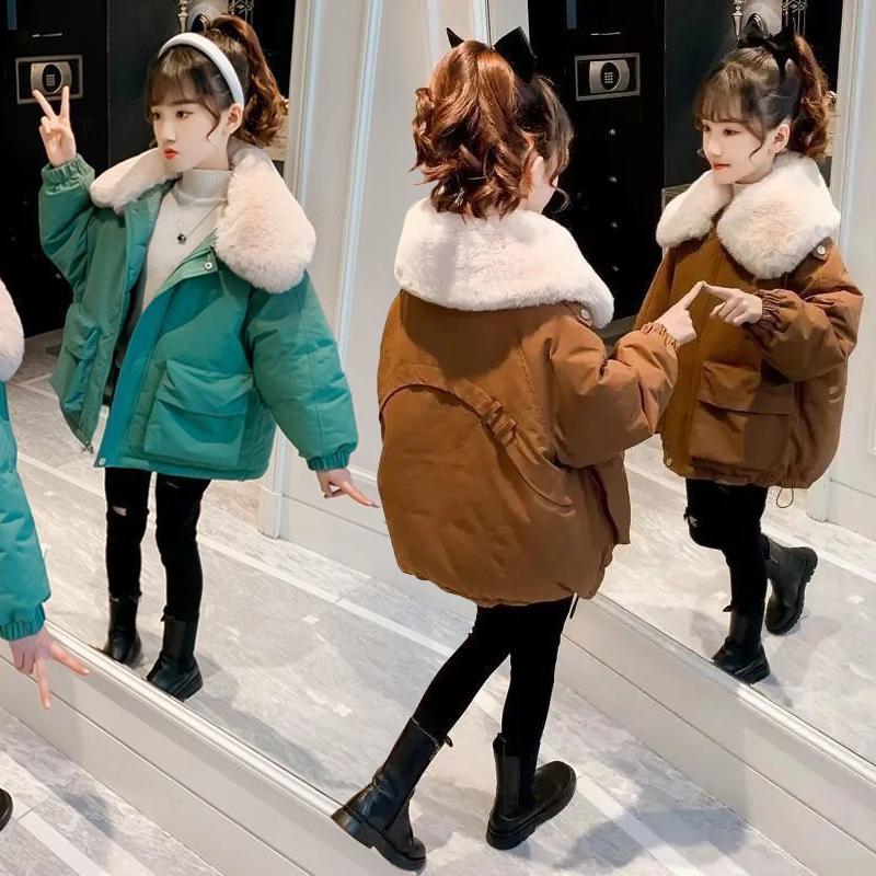 Детская модная теплая куртка из хлопка на осень-зиму для девочек, милое толстое пальто, детская повседневная плюшевая верхняя одежда для детей 4–12 лет 160 зелёный
Детская модная теплая куртка из хлопка на осень-зиму для девочек, милое толстое пальто, детская повседневная плюшевая верхняя одежда для детей 4–12 лет 160 зелёный