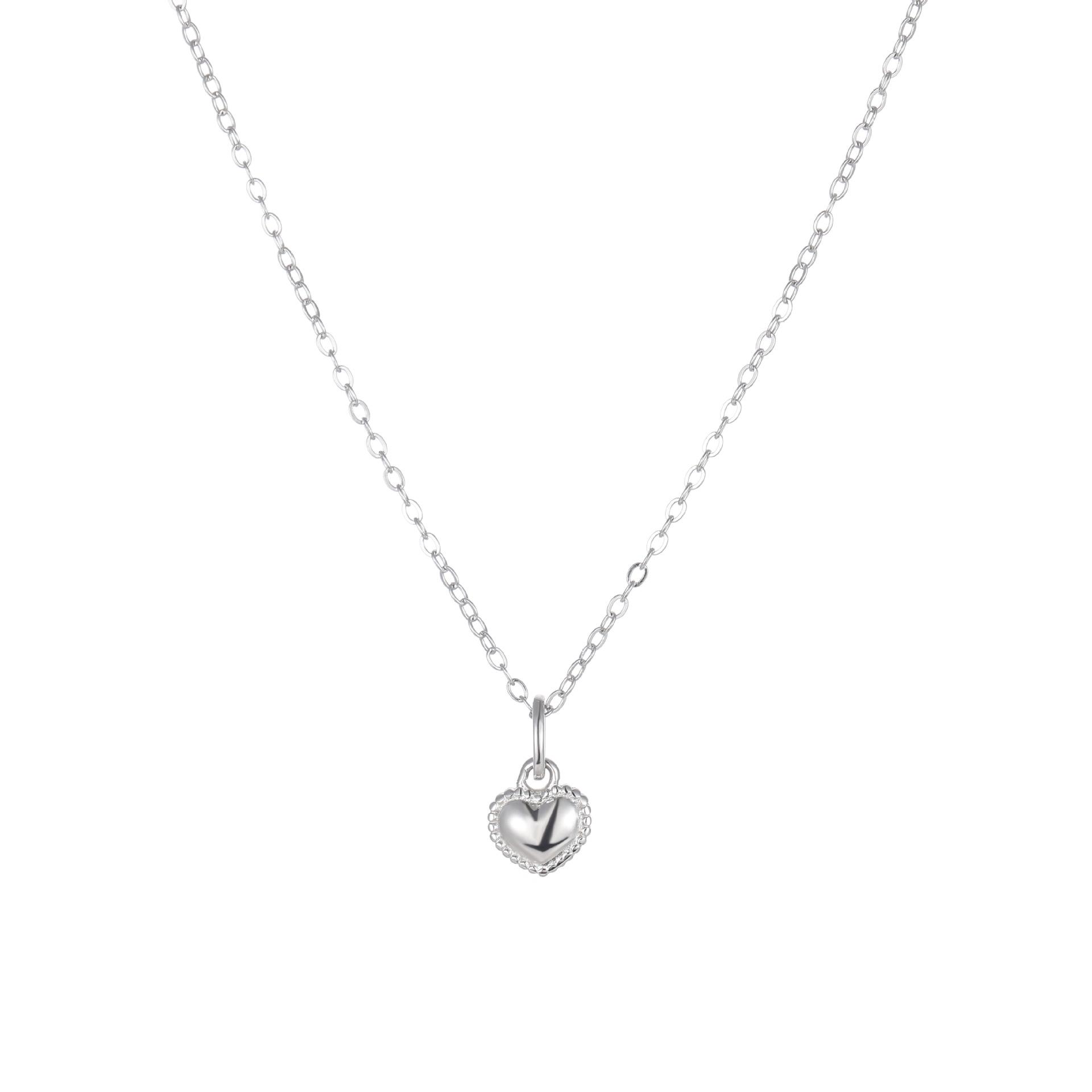 S925 Sterling Silver 3D Heart Pendant Necklace - Elegant, Lightweight, Versatile Design for Women 925 Silver
S925 Sterling Silver 3D Heart Pendant Necklace - Elegant, Lightweight, Versatile Design for Women 925 Silver