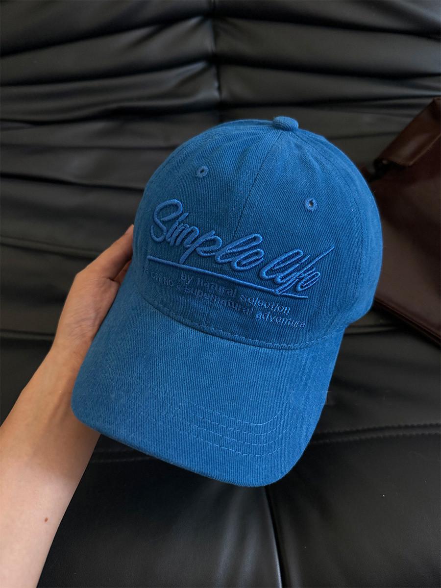 Cotton Baseball Cap For Women With Wide Brim And Embroidered Letters For Sun Protection синий
Cotton Baseball Cap For Women With Wide Brim And Embroidered Letters For Sun Protection синий