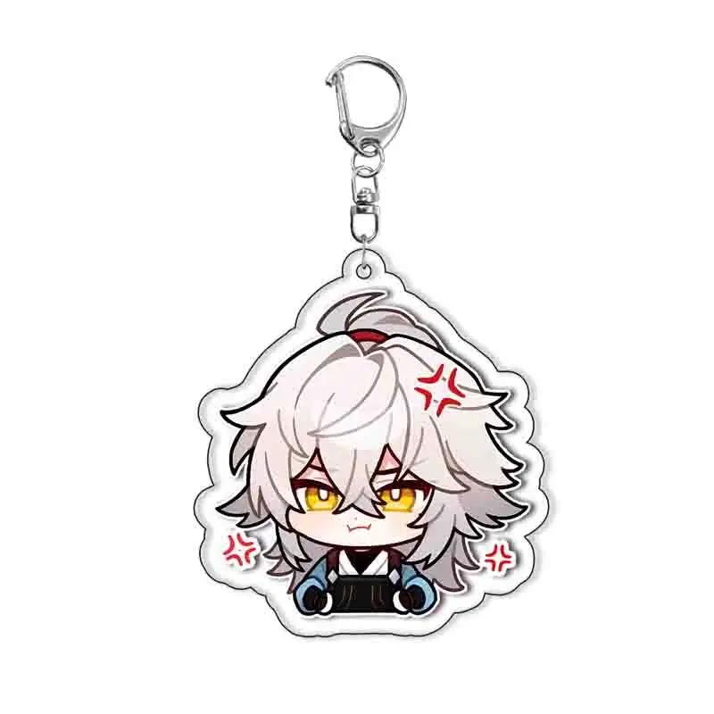 Cartoon Creativity Honkai Star Rail Anime Keychain Yunli Firefly Kafka Jiaoqiu Cosplay Acrylic Car Backpack Decoration Xmas Gift
Cartoon Creativity Honkai Star Rail Anime Keychain Yunli Firefly Kafka Jiaoqiu Cosplay Acrylic Car Backpack Decoration Xmas Gift