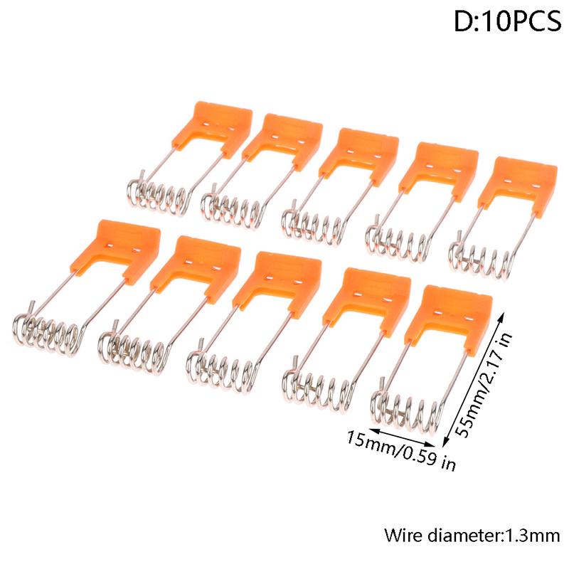 10Pcs Steel Springs Metal Clamps For Led Downlight Panel Light Ceiling Light Spring Circlip With Rubber Sleeve Lighting 40mm
10Pcs Steel Springs Metal Clamps For Led Downlight Panel Light Ceiling Light Spring Circlip With Rubber Sleeve Lighting 40mm