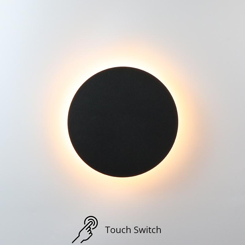 LED Wall Light with Touch Switch Bedroom Bedside Wall Lamp Indoor Stair Lighting Lamp Fixture Iron and Acrylic Materials AC220V warm чорний
LED Wall Light with Touch Switch Bedroom Bedside Wall Lamp Indoor Stair Lighting Lamp Fixture Iron and Acrylic Materials AC220V warm чорний