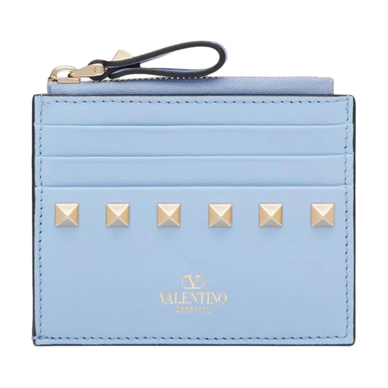 Valentino Rockstud Platinum Studded Zipper Calfskin Card Holder Women Accessories Sky-Blue W2P0T35BOLZQW Basic Set (Bag+Dust Bag)
Valentino Rockstud Platinum Studded Zipper Calfskin Card Holder Women Accessories Sky-Blue W2P0T35BOLZQW Basic Set (Bag+Dust Bag)