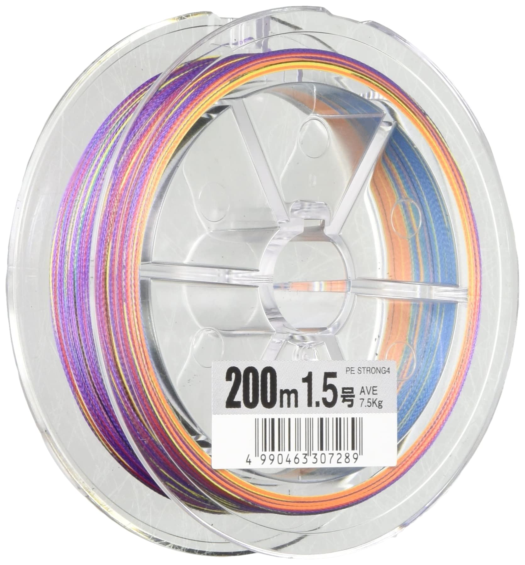 YAMATOYO PE Line PE Strong 4 200m 4 strands 5 colors and 5m 1.5 7.5kg (1m markings)
YAMATOYO PE Line PE Strong 4 200m 4 strands 5 colors and 5m 1.5 7.5kg (1m markings)