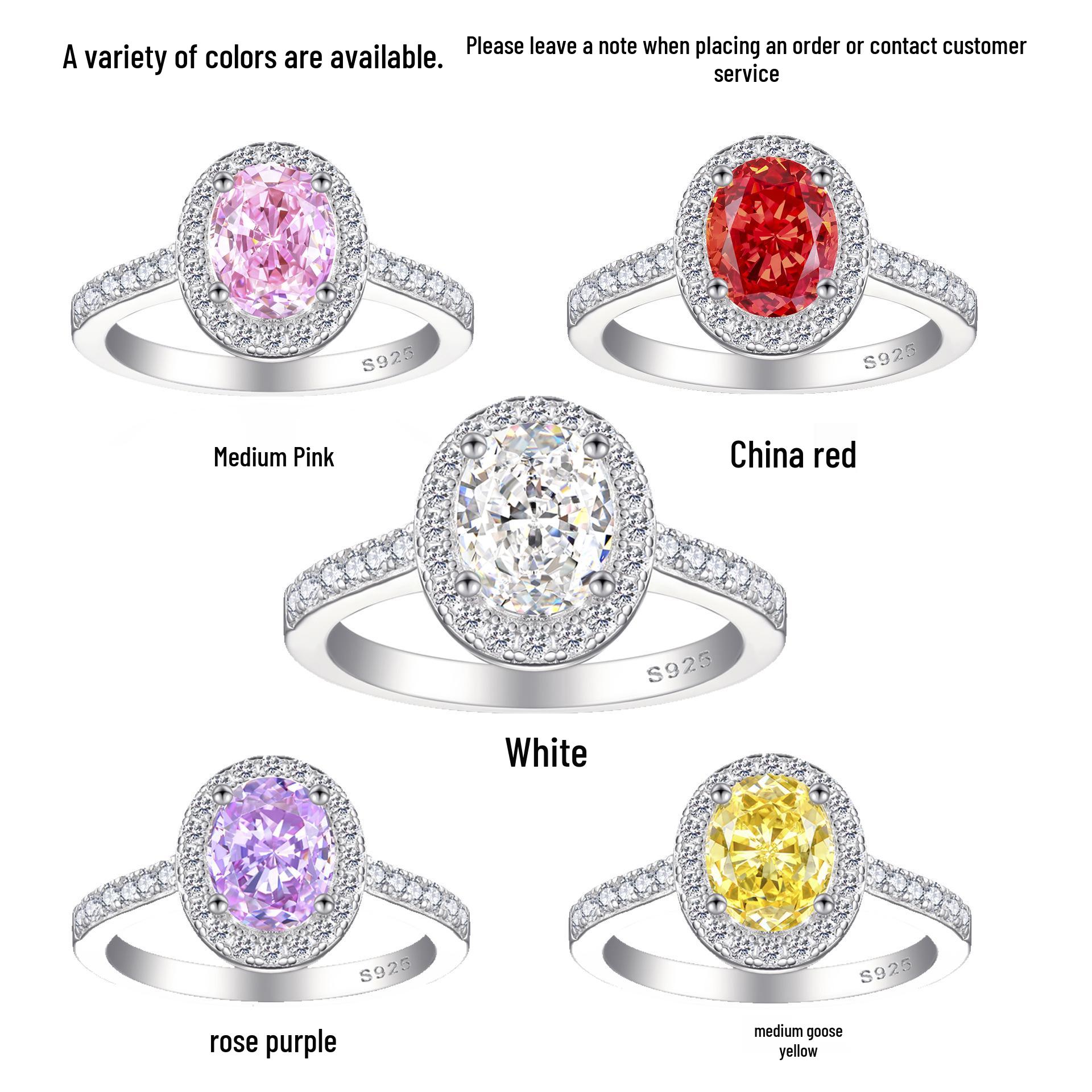 S925 Sterling Silver Flame Ice Cut Gemstone Ring with Zircon and High-Carbon Diamond for Women US 9
S925 Sterling Silver Flame Ice Cut Gemstone Ring with Zircon and High-Carbon Diamond for Women US 9