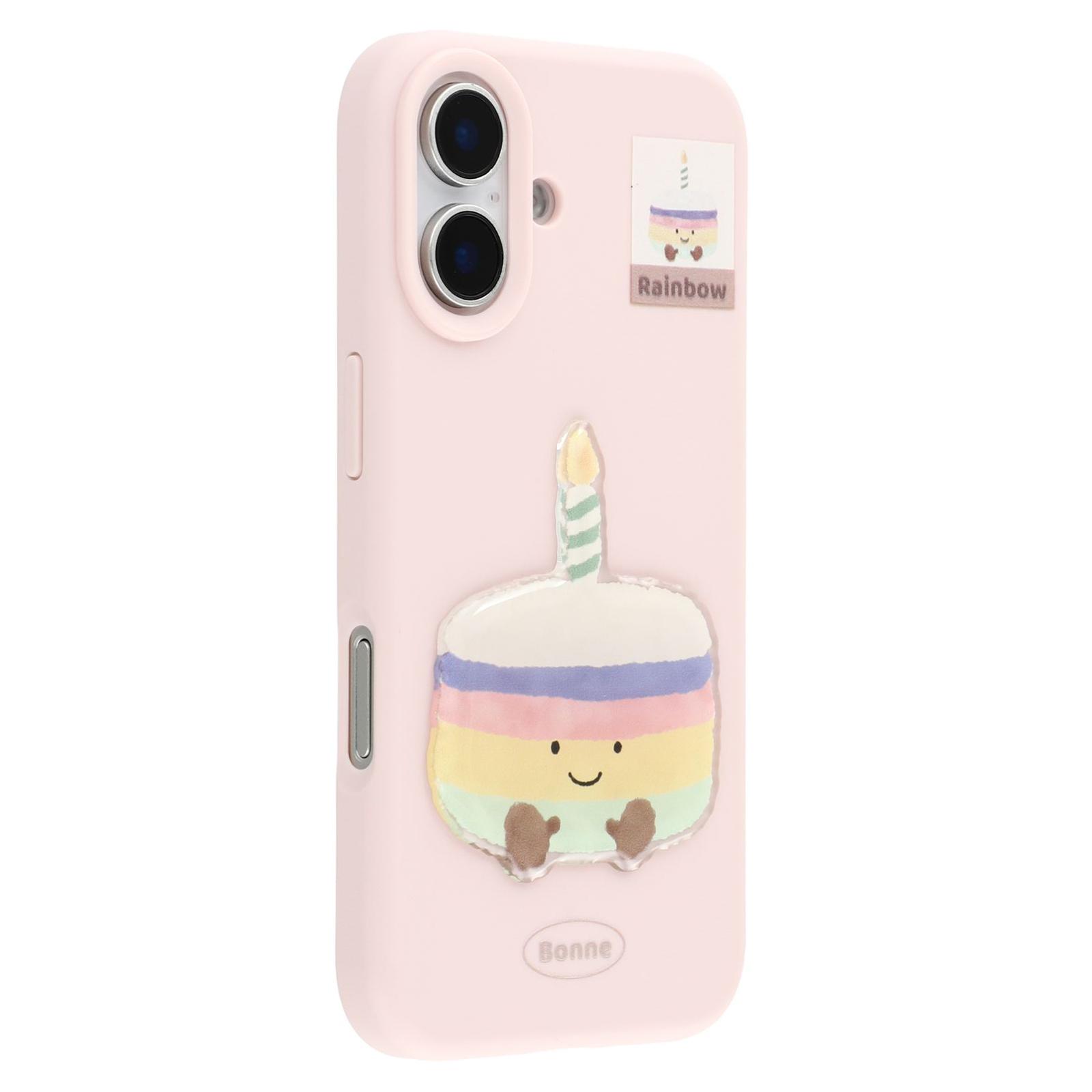 For iPhone 16 Case Pattern Printed 2.0mm TPU Phone Cover with 3D Accessories Decor Pink+Macaron
For iPhone 16 Case Pattern Printed 2.0mm TPU Phone Cover with 3D Accessories Decor Pink+Macaron
