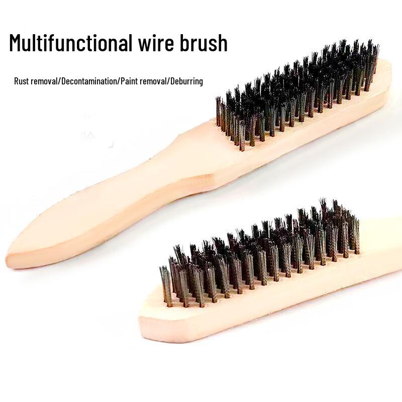 Du Baite Stainless Steel Wire Brush with Wooden Handle
Du Baite Stainless Steel Wire Brush with Wooden Handle