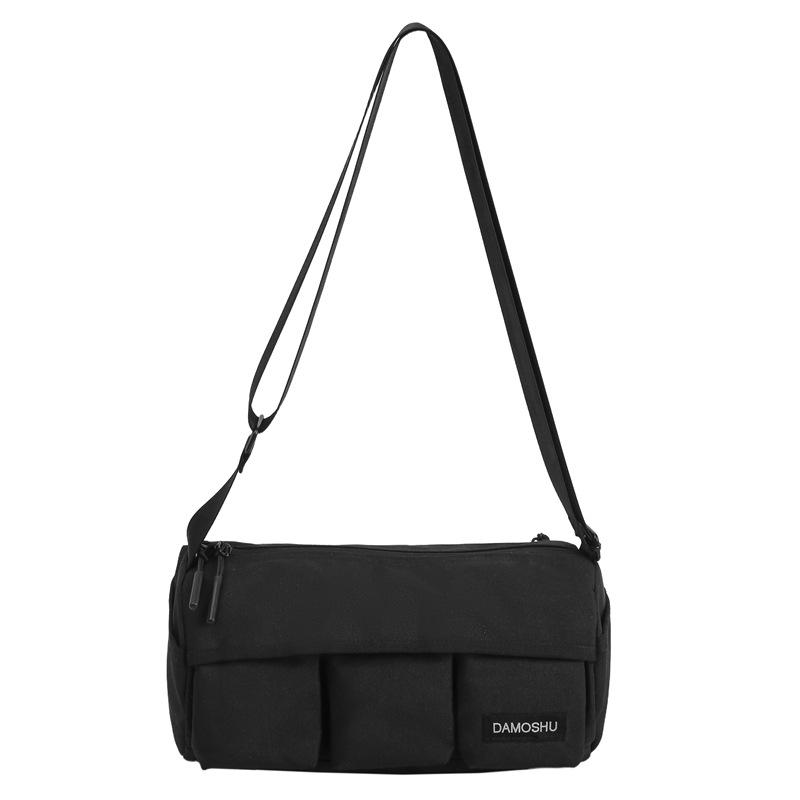 Водонепроницаемая легкая наплечная сумка из нейлона большой вместимости, спортивная сумка кросс-боди чёрный
Водонепроницаемая легкая наплечная сумка из нейлона большой вместимости, спортивная сумка кросс-боди чёрный