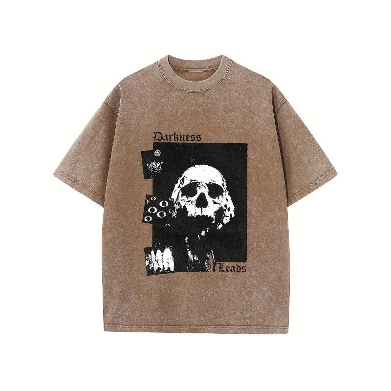 Darkness Oversized Cotton Solid Drop Shoulder T Shirts For Men Vintage Streetwear Basic Tees Baggy Tshirt Men s Pattern T-shirt 5XL дубильна кора
Darkness Oversized Cotton Solid Drop Shoulder T Shirts For Men Vintage Streetwear Basic Tees Baggy Tshirt Men s Pattern T-shirt 5XL дубильна кора