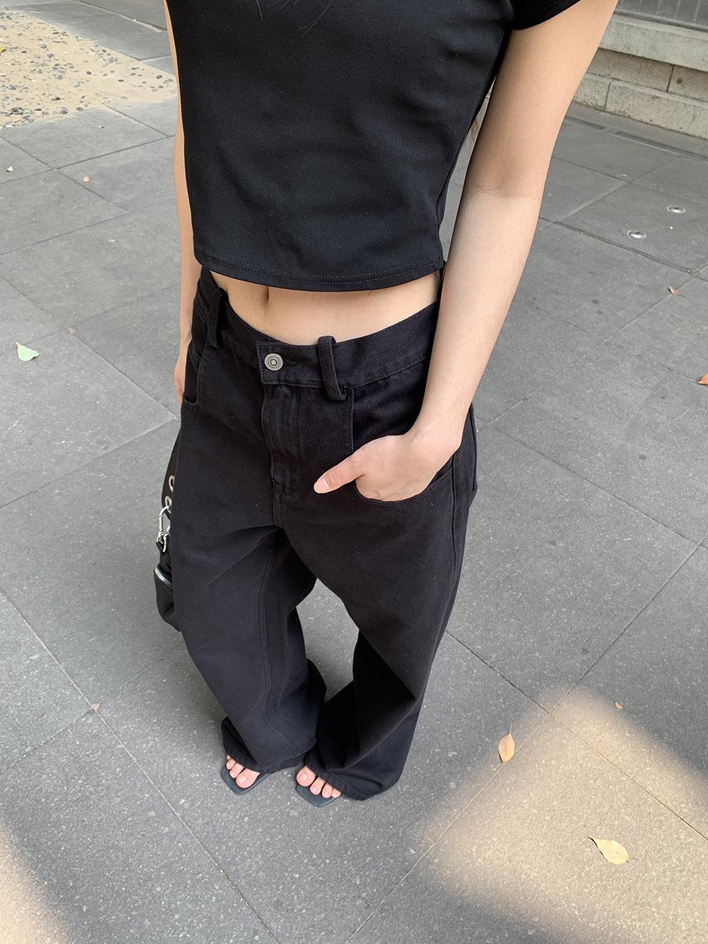 Yu Yi 2025 Spring Black Wide-Leg Pocket Jeans for Women - American Versatile Style (CY1194) S (up to 50 kg) чёрный
Yu Yi 2025 Spring Black Wide-Leg Pocket Jeans for Women - American Versatile Style (CY1194) S (up to 50 kg) чёрный