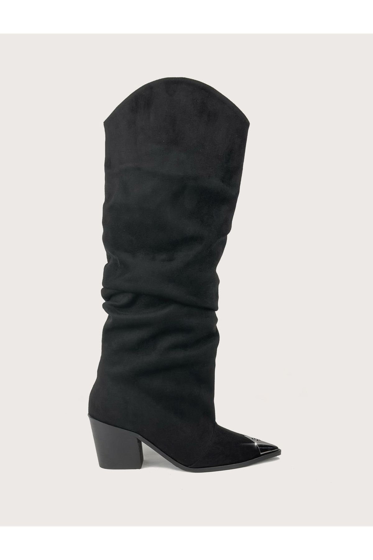 Women Modern Stylish Fashion Boots Boots Faux Leather Suede Matrix Black Wide Cut Gusseted Boots 37
Women Modern Stylish Fashion Boots Boots Faux Leather Suede Matrix Black Wide Cut Gusseted Boots 37