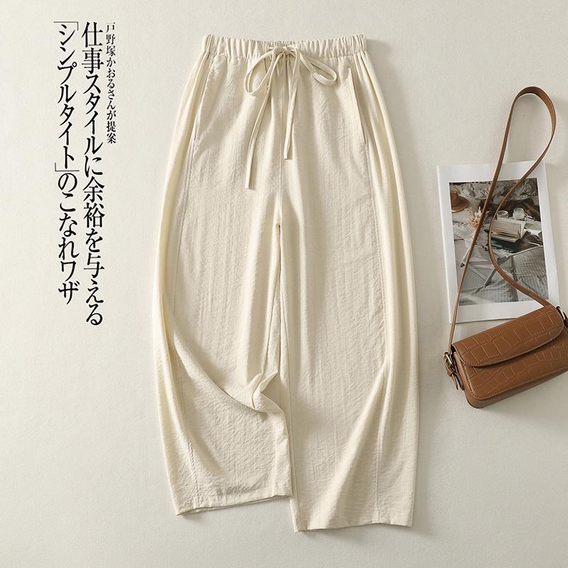 DIMANAF 2026 Summer New Plus Size Women Long Pants Thin Cotton Linen Loose Elastic Waist Casual Lady Bottoms Clothing 2XL абрикосовий
DIMANAF 2026 Summer New Plus Size Women Long Pants Thin Cotton Linen Loose Elastic Waist Casual Lady Bottoms Clothing 2XL абрикосовий