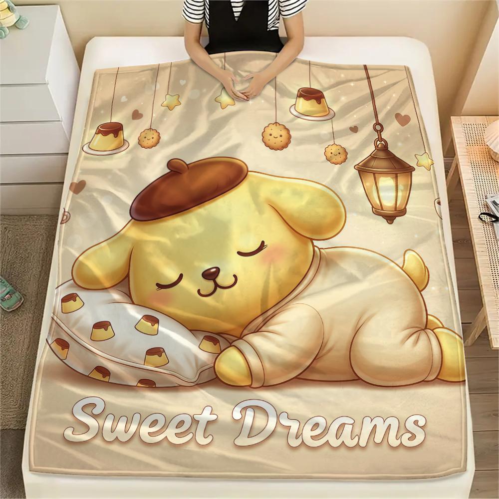 1 шт. Фланелевое одеяло с принтом Pompompurin, Высокое качество, Для всех сезонов, Декор для дома, Тепло и уют, Идеально для Рождественских подарков 80cm x 120cm
1 шт. Фланелевое одеяло с принтом Pompompurin, Высокое качество, Для всех сезонов, Декор для дома, Тепло и уют, Идеально для Рождественских подарков 80cm x 120cm