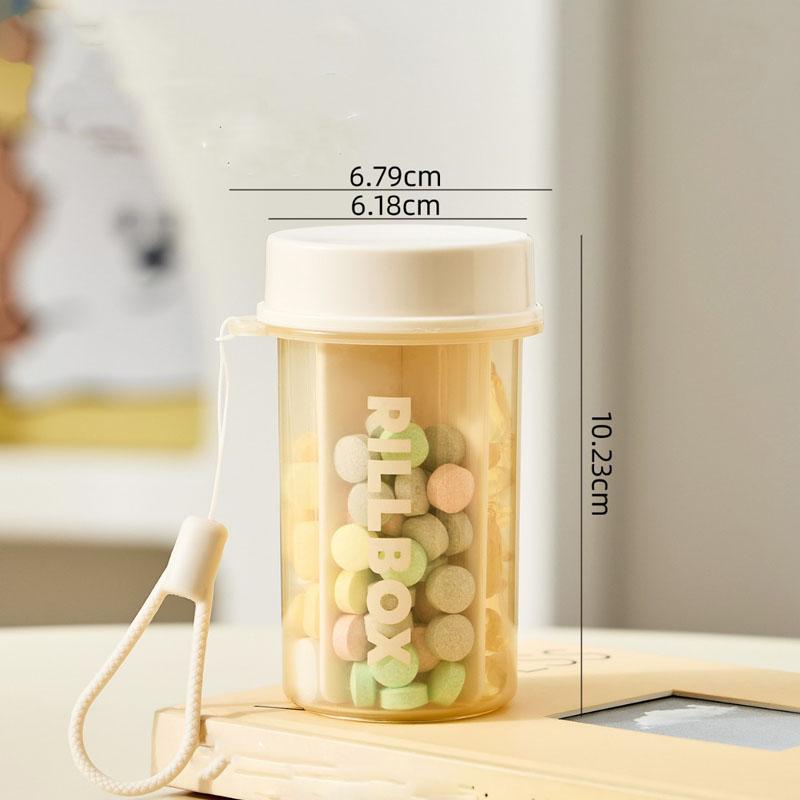 Kids Food Grade 4 Compartment Pill Box, Portable Sealed Moisture-proof Medicine Box, Large Capacity Travel Pill Organizer with Child Safety Lock
Kids Food Grade 4 Compartment Pill Box, Portable Sealed Moisture-proof Medicine Box, Large Capacity Travel Pill Organizer with Child Safety Lock