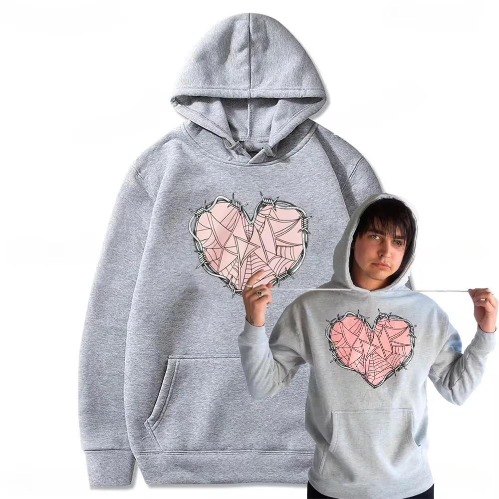 XPLR Sam Colby Merch Web Heart Hoodies Women Men Sweatshirt Casual Style Harajuku Streetwear Fashion Clothing Pullover S
XPLR Sam Colby Merch Web Heart Hoodies Women Men Sweatshirt Casual Style Harajuku Streetwear Fashion Clothing Pullover S