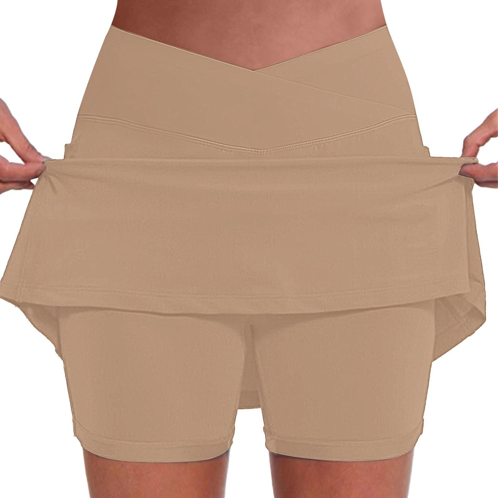 Женские однотонные повседневные спортивные шорты для фитнеса, бега, йоги, плиссированные юбки, теннисная юбка M хаки
Женские однотонные повседневные спортивные шорты для фитнеса, бега, йоги, плиссированные юбки, теннисная юбка M хаки