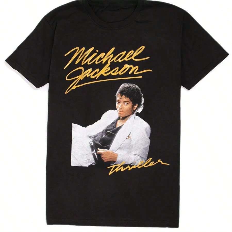 Singer MJs Michaels Jackson Portrait Graphic 100%Cotton T Shirt Men s Retro Fashion Summer Unisex Hip 5XL різнокольоровий
Singer MJs Michaels Jackson Portrait Graphic 100%Cotton T Shirt Men s Retro Fashion Summer Unisex Hip 5XL різнокольоровий