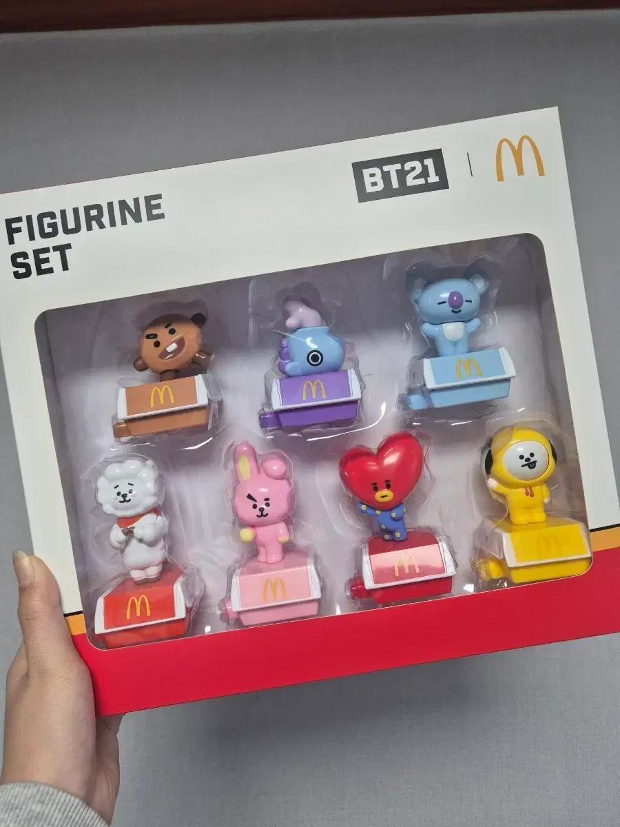 McDonald s BT21 figure full set Used
McDonald s BT21 figure full set Used