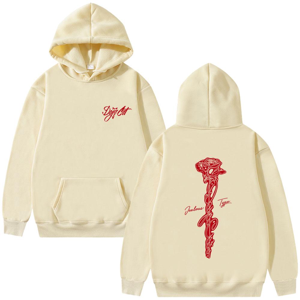 Rapper Doja Cat Jealous Type Rose Graphic Hoodie Men Women Hip Hop Fashion Street Oversized Pullover Male Vintage Casual Hoodies 3XL
Rapper Doja Cat Jealous Type Rose Graphic Hoodie Men Women Hip Hop Fashion Street Oversized Pullover Male Vintage Casual Hoodies 3XL